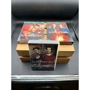 Lot of Supernatural TV Series Complete Seasons 3, 5 & 6 DVD Set
